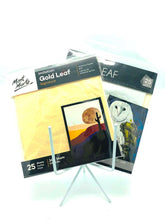 Mont Marte Imitation Gold/Silver Leafs 14x14cm 25 Sheets